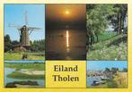 Ansichtkaart	Tholen	Eiland	5-luik, Verzenden, 1980 tot heden, Zeeland