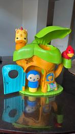 Fisher price safari musical treehouse, Ophalen of Verzenden, Zo goed als nieuw, Speelset, Met geluid