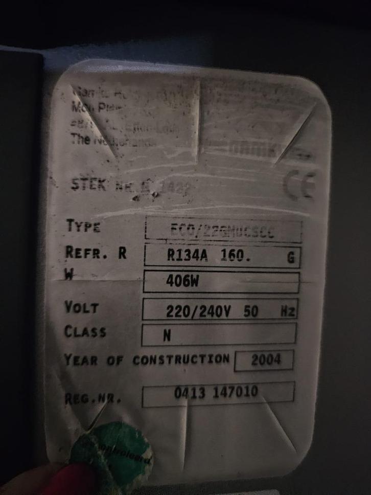 2x Gamko Cola Koeling - Type E3/22GMUCC84 (2016), Zakelijke goederen, Horeca | Keukenapparatuur, Koelen en Vriezen, Gebruikt, Ophalen