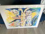 Zeefdruk Hellhound on my trail, Antiek en Kunst, Kunst | Schilderijen | Abstract, Ophalen