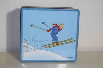 Kuifje koektrommel Kuifje op ski's  beschikbaar voor biedingen