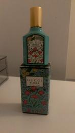 Gucci flora leeg, Verzamelen, Parfumverzamelingen, Ophalen of Verzenden, Zo goed als nieuw, Parfumfles