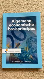 C.J. Lange - Algemene economische basisprincipes, C.J. Lange; D.J. de Jong, Economie, Ophalen of Verzenden, Zo goed als nieuw