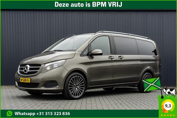 Mercedes-Benz V-Klasse 220d Lang | Automaat | Incl BPM en BT, Auto's, Bestelauto's, Bedrijf, Te koop, ABS, Achteruitrijcamera
