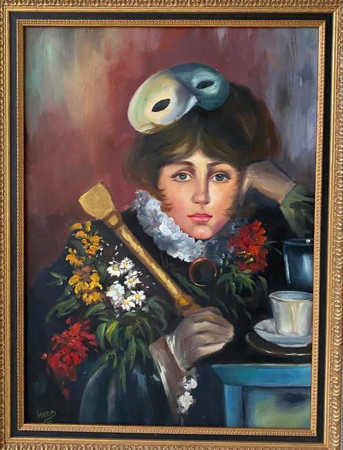Mooi schilderijtje, Antiek en Kunst, Kunst | Schilderijen | Klassiek, Ophalen