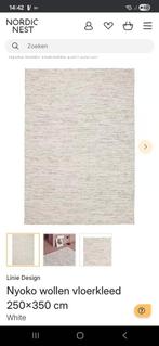 Nyoko wollen vloerkleed 250x350 cm, Ophalen, Gebruikt, Minder dan 10 m², Tapijt