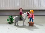 playmobil Ponyrijden met moeder 6950, Ophalen of Verzenden, Gebruikt, Complete set
