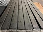 zwart geveldelen-channelsiding-rabatdelen-schutting-tuihuis, Ophalen, Planken, Nieuw, Hardhout