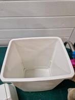 afvalbakje curver wit 10 liter, Ophalen of Verzenden, 'T Olde Gre-j, Info@toldegrej.nl, Endepoelstraat 20f Didam