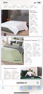 Dekbedovertrek Optidee, Huis en Inrichting, Dekbedovertrek, Tweepersoons, Ophalen of Verzenden, Zo goed als nieuw