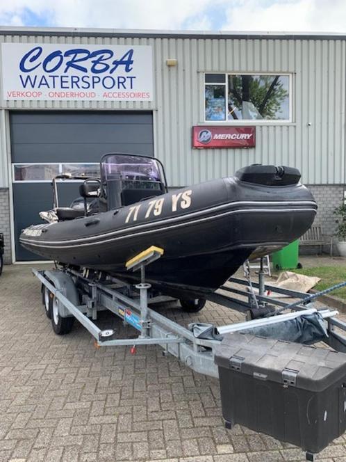 Brig Rib Navigator, Watersport en Boten, Rubberboten, Gebruikt, Overige merken, Overige materialen, 120 tot 200 pk, Benzine, Ophalen