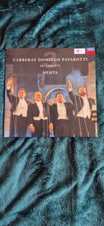 Carreras Domingo Pavarotti in Concert LP, Ophalen of Verzenden, Romantiek, Gebruikt, Opera of Operette