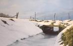 Paul Wieggers, 31x50cm paneel, incl. lijst, 950,- euro, Antiek en Kunst, Kunst | Schilderijen | Klassiek, Ophalen