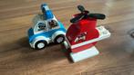 Duplo politie en brandweer complete set 10957., Ophalen of Verzenden, Zo goed als nieuw, Complete set, Duplo