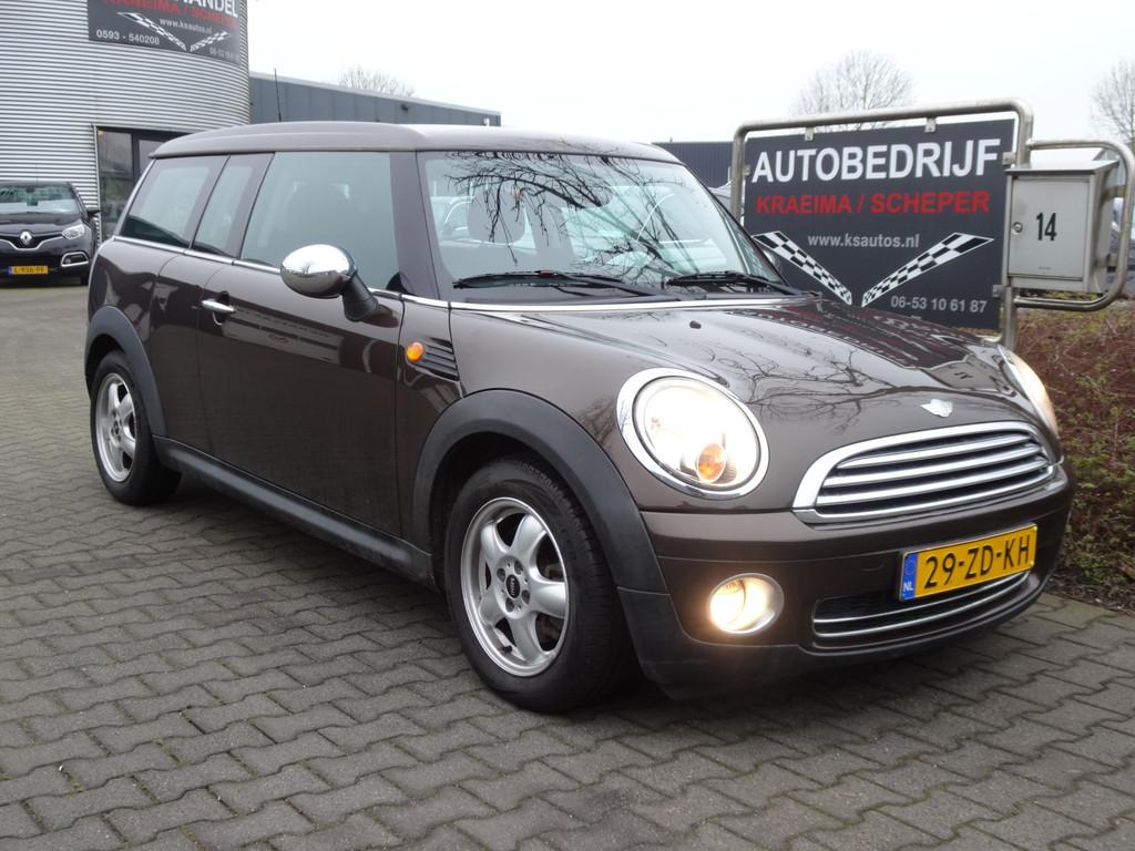 MINI Clubman 1.6 Cooper (bj 2008), Auto's, Voorwielaandrijving, Gebruikt, 4 cilinders, 4 stoelen