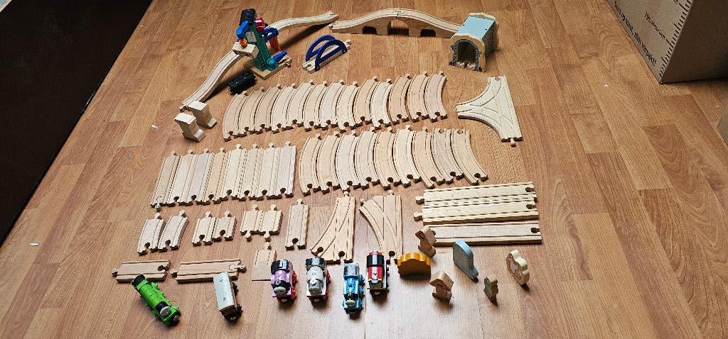 Thomas de trein Hout Set 8, Ophalen of Verzenden, Zo goed als nieuw