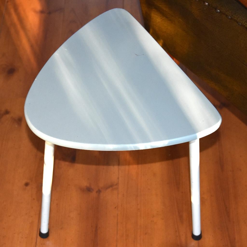 Vintage Bauhaus Bijzettafel, Ophalen, Minder dan 45 cm, Minder dan 55 cm, Gebruikt