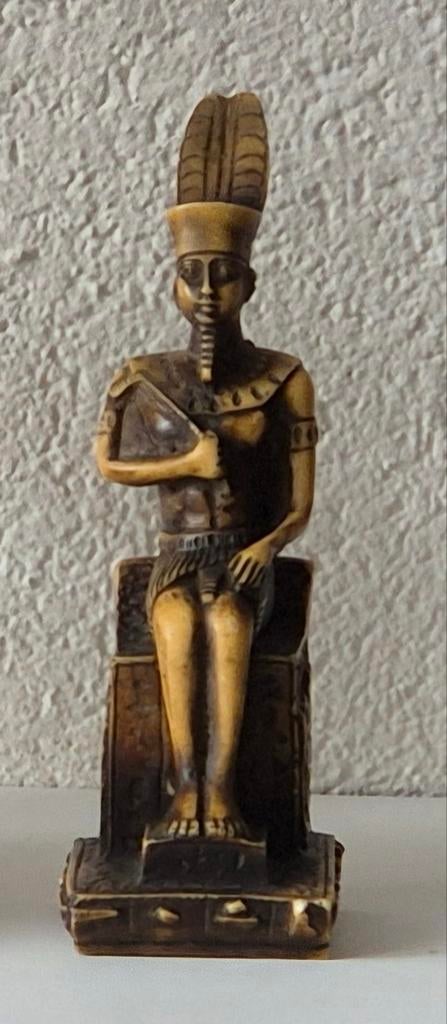 Beeldje Egyptische god Amon, Verzamelen, Ophalen