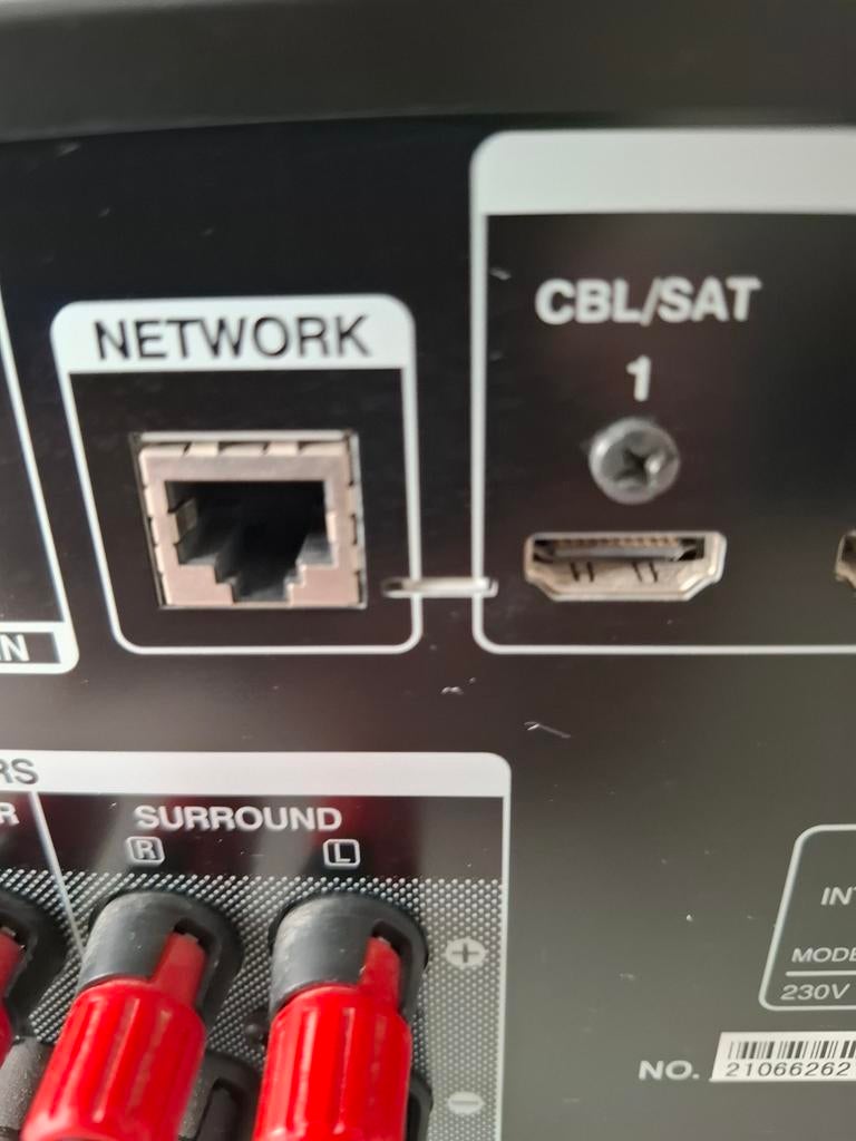 Denon AVR-1713 Receiver - Zeer Goede Staat, 390W, Audio, Tv en Foto, Versterkers en Receivers, Ophalen of Verzenden, Zo goed als nieuw