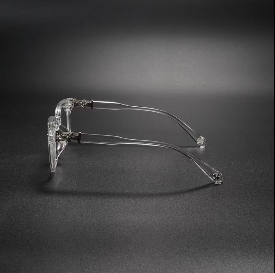 Chromo Hearts bril - Transparant montuur, Overige merken, Overige kleuren, Ophalen of Verzenden, Zo goed als nieuw