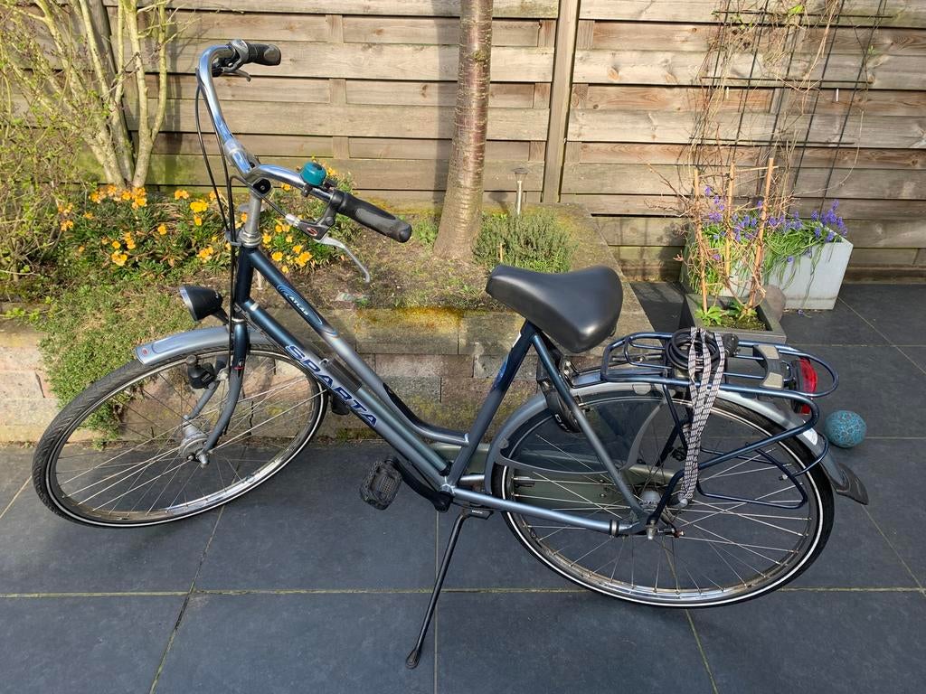 Sparta Atlas damesfiets 56 cm 28 inch, Fietsen en Brommers, Fietsen | Dames | Damesfietsen, Gebruikt, Sparta, Versnellingen, 56 cm of meer