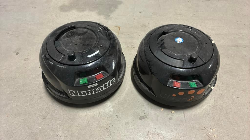 2x Numatic bovenkant stofzuiger kapot, Ophalen of Verzenden, Gebruikt, Overige typen