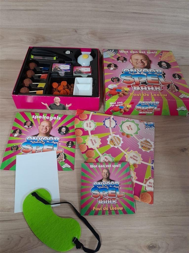 Onvoorspelbaar paul de leeuw bitterballen spel - s1534, Verzenden, Zo goed als nieuw