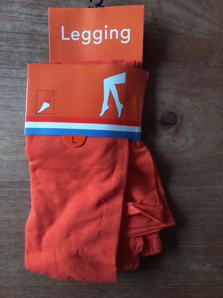 Partij van 25 oranje leggings wk voetbal, Ophalen of Verzenden, Nieuw, Oranje, Legging