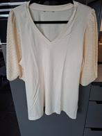 Ecru shirt maat 44 van MS Mode, Beige, Maat 42/44 (L), Ophalen of Verzenden, Lange mouw