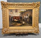 Schilderij Wouter Verschuur II (1841-1936) echtgoud lijst!!!, Antiek en Kunst, Kunst | Schilderijen | Klassiek, Ophalen