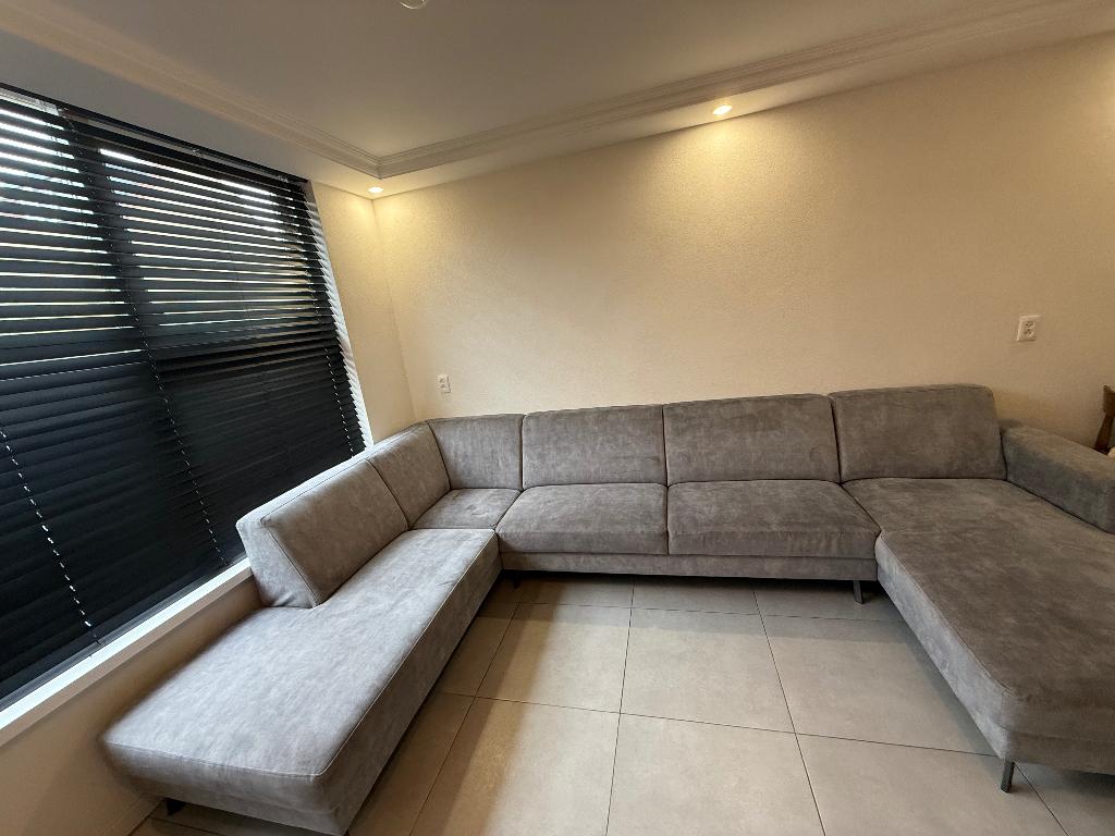 Donker grijze bank - goeie staat - Purmerend, Ophalen, Kunststof, U - bank, Hoekbank