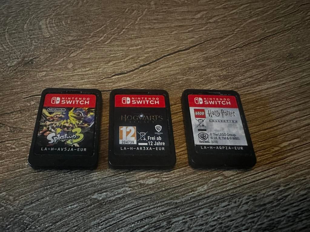 Nintendo Switch: 3 spellen zonder hoesje, Spelcomputers en Games, Games | Atari, 1 speler, Ophalen of Verzenden, Zo goed als nieuw