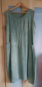 Twee linnen jurken, maat XXL. Alleen ophalen., Ophalen, Maat 46/48 (XL) of groter, Zo goed als nieuw, Onder de knie