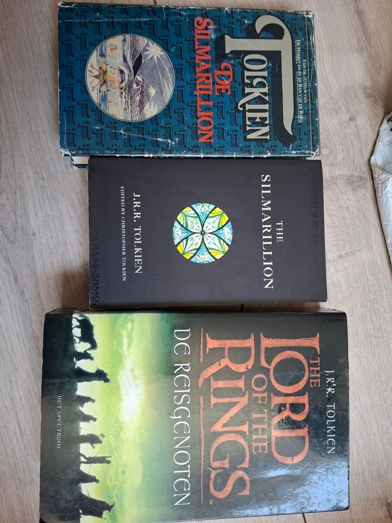 J.R.R. Tolkien boeken: De Silmarillion en De Reisgenoten, Boeken, Ophalen of Verzenden