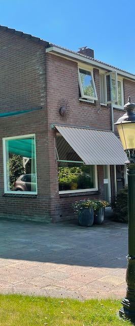Zonnescherm uitval ( LAATSTE KANS ), Tuin en Terras, Zonneschermen, Ophalen, Gebruikt, 150 tot 300 cm, 250 cm tot 450 cm