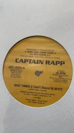 Captain Rapp - Bad Times, Cd's en Dvd's, Ophalen of Verzenden, 12 inch, Disco