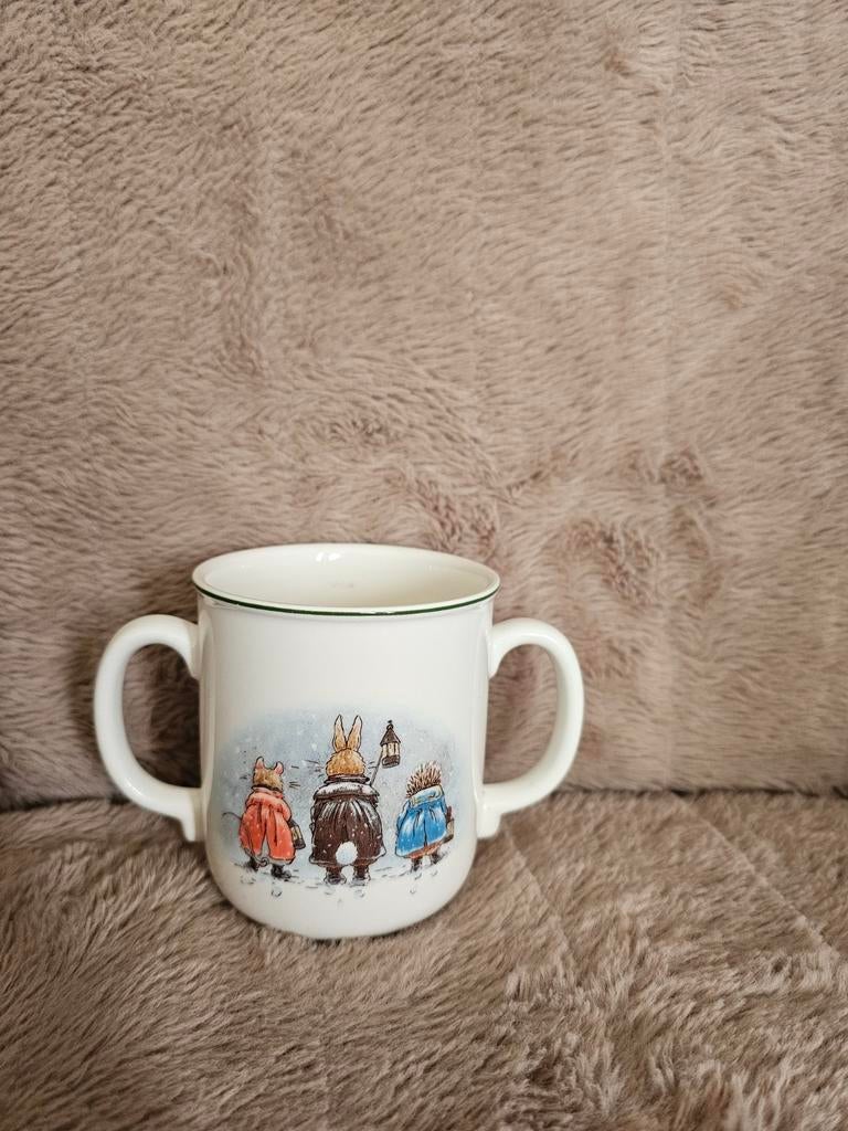 Villeroy & Boch Foxwood Tales kinderbeker met 2 handvatten, Ophalen of Verzenden, Overige stijlen, Porselein, Schaal of Schalen
