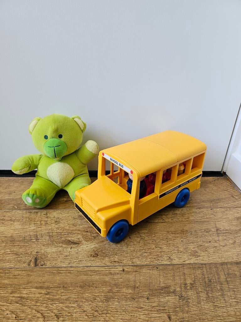 Tupperware tuppertoys schoolbus / klaslokaal, Ophalen of Verzenden, Gebruikt, Geel, Overige typen