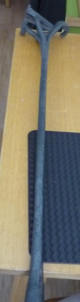 groot zwaar gesmeed brandijzer., Ophalen of Verzenden