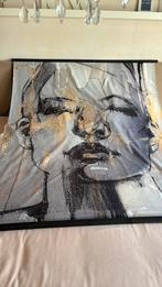 Wandkleed / decoratie afbeelding Vrouw, Ophalen, Zo goed als nieuw