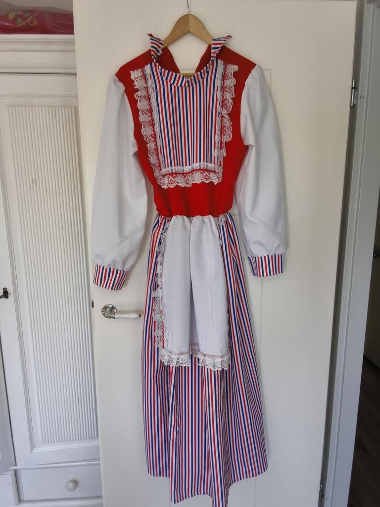 Boerin, Ophalen of Verzenden, Zo goed als nieuw, Maat 38/40 (M), Carnaval