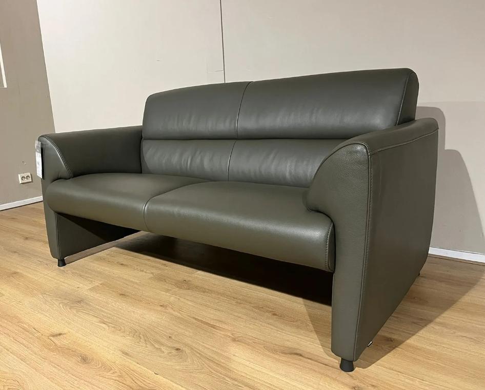 Nieuwe Montel Mondi 3-Zitsbank, Huis en Inrichting, Banken | Bankstellen, Minder dan 75 cm, 150 tot 200 cm, Leer, Ophalen of Verzenden