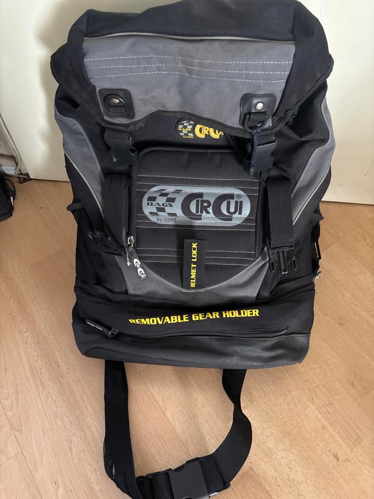 Circuit by Ledrie Motor Rugzak - Ruime en Stevige Backpack, Ophalen of Verzenden, Gebruikt