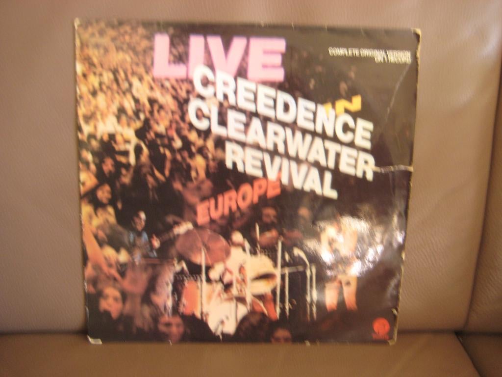 Creedence Clearwater Revival – Live In Europe Creedence Clea, Cd's en Dvd's, Vinyl | Rock, Ophalen of Verzenden, Zo goed als nieuw