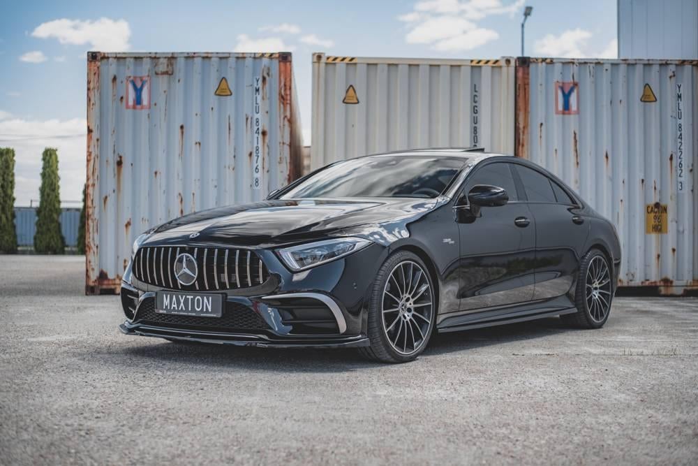 Voorlip spoiler sideskirt - Mercedes CLS 53AMG C257 18-21
