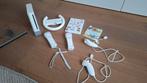 Wii console met controllers en spellen, Spelcomputers en Games, Spelcomputers | Nintendo Wii, Ophalen, Met 2 controllers
