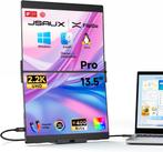 JSAUX FlipGo Pro 13,5" Dual Screen Extender + Snap stand, Computers en Software, Monitoren, JSAUX, IPS, Touchscreen, Nieuw
