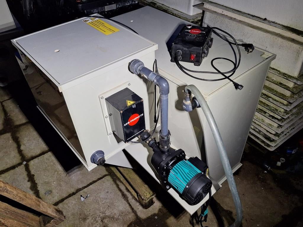 Trommelfilter vijver filter met grote bioloog, Ophalen, Gebruikt, Vijverfilter