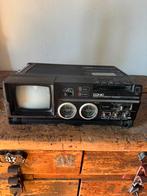 Vintage draagbare radio /tv/ cassettespeler werkend !!, Ophalen of Verzenden