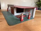 Vintage Caltex Garage Speelgoed Jaren '50, Ophalen of Verzenden, Gebruikt